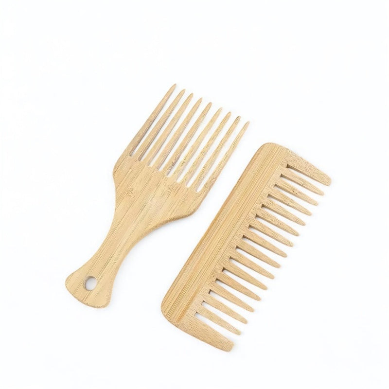 Peigne volumisateur en bambou
