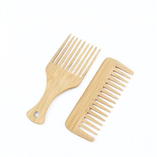 Peigne volumisateur en bambou