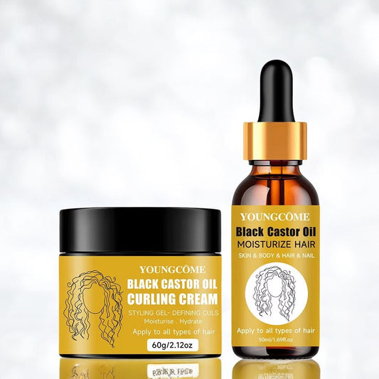 Crème réparatrice et huile essentielle au ricin noir