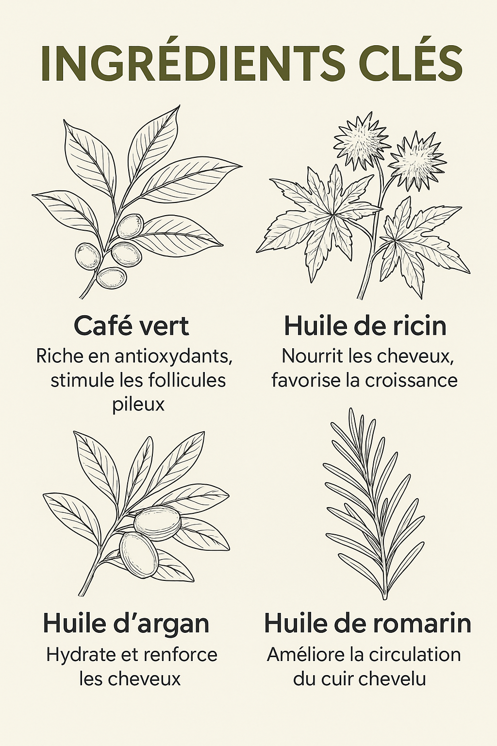 huile de romarin pour cheveux
