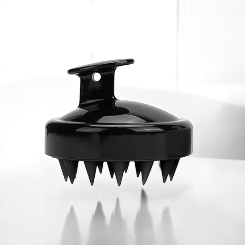 Brosse massante pour shampoing