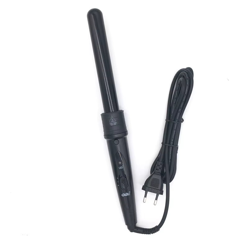 DODO 3 in 1 Hair Curlers Care Styling Curling Wand Interchangeable 3 Parts Clip Hair Iron Curler Set Curler Hair Styles Tool